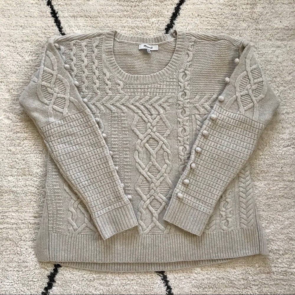 Madewell Pom Pom Sweater